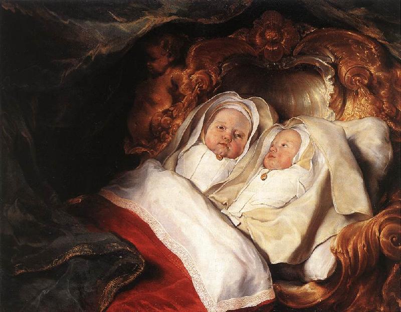 BRAY, Salomon de The Twins Clara and Aelbert de Bray df oil painting image
